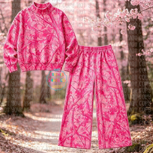 Pink Camo Mommy Set