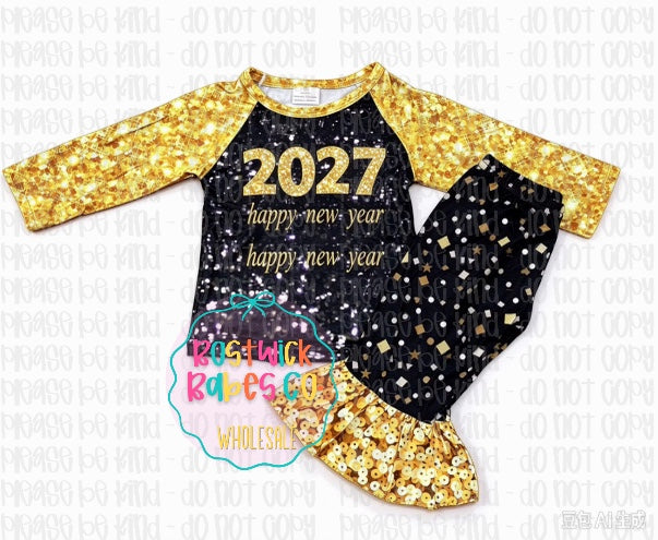2027 New Year 2 Piece Set
