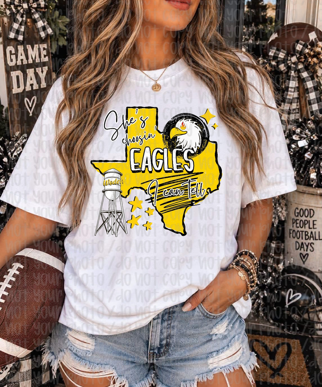 She's Choosin Woden Eagles I Can Tell Generic Child Tee