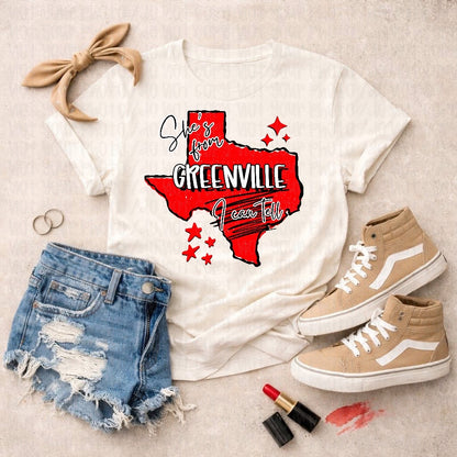 She's From Greenville I Can Tell Child Tee